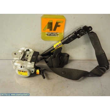 Ön Emniyet Kemeri : Sağ Sıyah Opel Astra K Bm 16- (Oem No: 39045683)