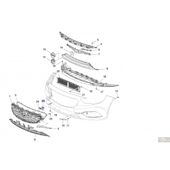 Dıs Isı Sensörü Opel Insıgnıa B Bm 18- (Oem No: 39099234)