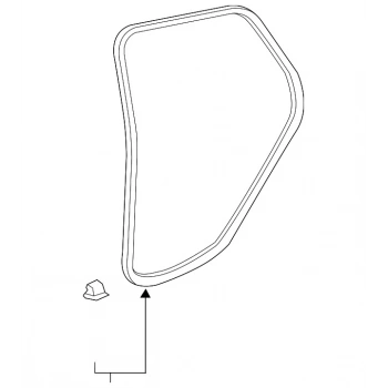 Kapı Fıtılı Arka Sol Opel Insıgnıa B Bm 18- (Oem No: 39203330)