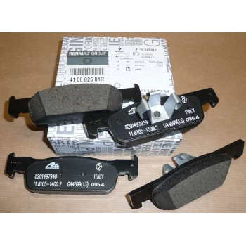 Fren Balata Symbol Iıı 12Sonrası / Clıo Iv 12Sonrası / Logan Iı 12Sonrası / Sandero Stepway 12Sonrası (15 Jant) Ön (Oem No: 410602581R)