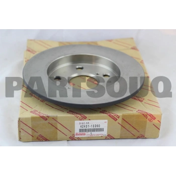 Fren Diski Corolla 07-13 Arka Benzinli 259-5 (Oem No: 42431-12260)