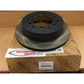 Fren Diski Arka . Japon Land Cruıser Prado (J15) 4.0 24V:3.0 D4D:2.8 D4D 09-17 (Oem No: 42431-60311)