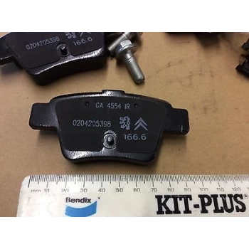 Fren Balatası Arka Psa 207/307/C4 B.M 06- (Oem No: 425476)