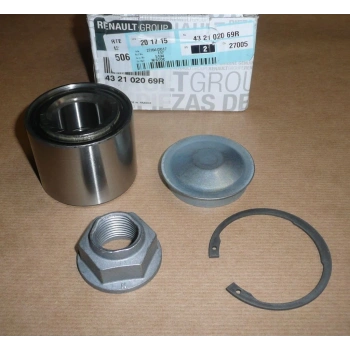 Porya Rulmanı Arka Renault Clıo Iv/Dokker/Laguna Iı Bm 02- (Oem No: 432102069R)