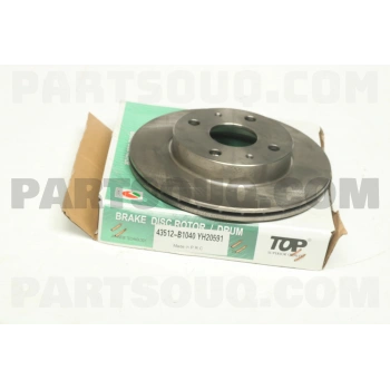 Fren Diski Sırıon 00-10 / Coure 04Sonrası / Justy 07Sonrası 234-4 (Oem No: 43512-B1040)