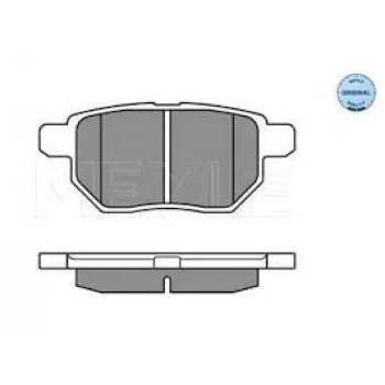 Fren Balata Corolla 07-12 / Corolla 13Sonrası / Aurıs 07Den İtibaren;12 Benzinli Arka (Oem No: 446647100)