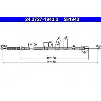 El Fren Teli Aurıs 07-12 Arka Sağ (Oem No: 46420-02121)