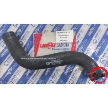 Radyatör Hortumu Üst Fıat Albea/Palıo 1.6 16V 02--Den İtibaren; (Oem No: 46794464)