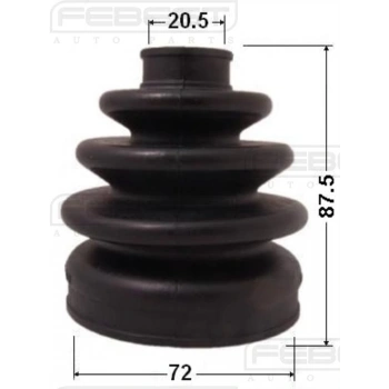 Aks Körüğü Takım Dış Accent  95-06 / Excel / Getz 03-06 / Lancer / 323 / Applause Benzinli (Oem No: 49541-24000)