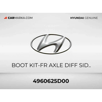 Aks Körüğü İç  Takım : Kelepçe-Yag Kore Accent Adm 1,5 Dızel 2003-2005 (Oem No: 4960625D00)