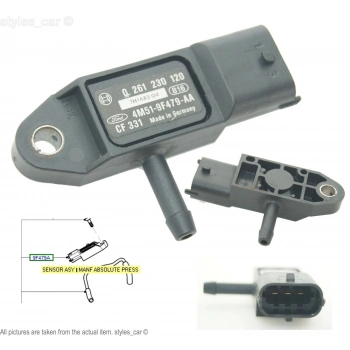 Map Sensörü Ford Connect/Focus Bm 04- (Oem No: 4M51 9F479 Aa)
