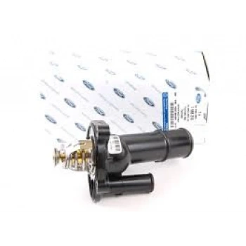 Termostat (89 °C) Termostat + Flans Ford Focus/C Max/Mondeo/S40/S80 1.6/2.0 Bnz 03- (Oem No: 4M5G 8575 Fc)