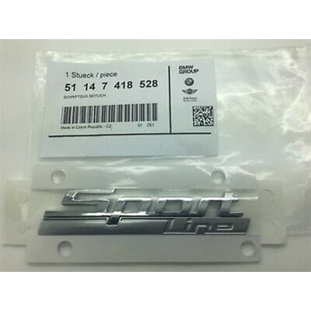 Yazı Sport Lıne Bmw F20-F20 Lcı-F21-F21 Lcı-F30-F30 Lcı-F31-F31 Lcı-F34-F34 Gt-F35-4F32-F32 Lcı-F33-F33 Lcı-F36 Gran Coupe Bm 10-18 (Oem No: 51147418528)