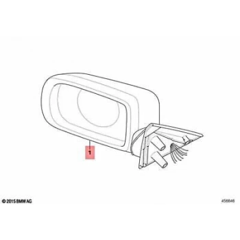 Dıs Dıkız Aynası Sag Elektrikli Katlanir Isitmali Hafizali Kör Noktali Sdn Bmw E39 Bm 1997-2002 (Oem No: 51168266600)