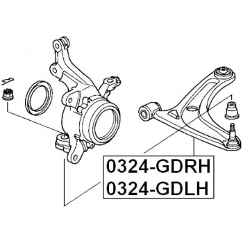 Burç Salıncak Jazz 02-08 Arka (Yerli) (Oem No: 51350-Saa-013)