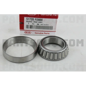 Ön Teker Rulmanı Set 2 Bılya + 2 Keçe Kore Rıo/Prıde/Festıva Benzın-Dızel 2000- (Oem No: 51720Fd000)