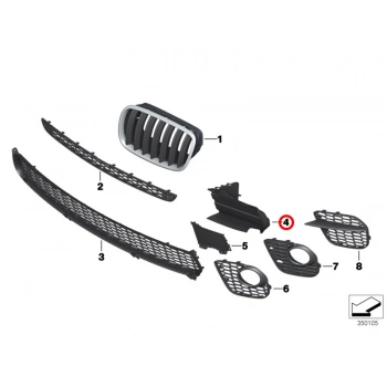 Fren Borusu : L Bmw X5 E70 Bm 07-09 (Oem No: 51748048771)