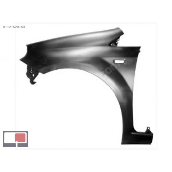 Çamurluk Grande Punto 06Sonrası Ön Sol (Oem No: 51777439)