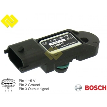 Basınç Sensörü Fıat Doblo 1,3 10- (Oem No: 51797783)