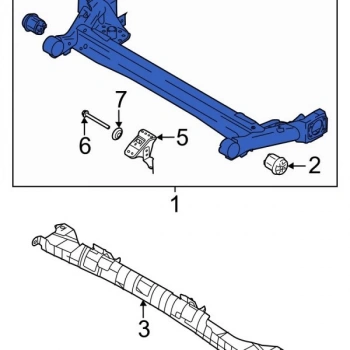 Travers Elantra 21Sonrası Arka (Dingil) (Oem No: 55101-Aa000)