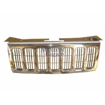 Jeep Commander- 06/08; Ön Panjur Nikelajlı (İç Petekleri Siyah) (Tyg) (Oem No: 55156975Ad)