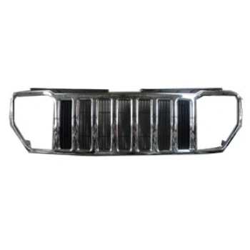 Jeep Cherokee- 08/11; Ön Panjur Nikelajlı (İç Petekleri Siyah) (Tyg) (Oem No: 55157218Ac)