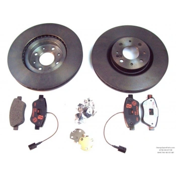 Fren Balatası Ön Küçük Tıp Tek Fıslı Fıat Lınea/Doblo/Fıorıno/G.Punto/Corsa/Nemo-Ford Ka Bm 03- (Oem No: 55174420)