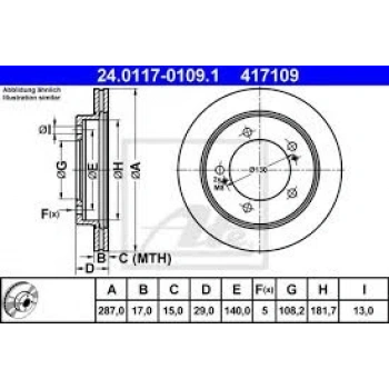 Fren Dıskı Ön . Japon Grand Vıtara (Ft) : Vıtara (Td) 2.5 V6 96-98 1.6 98-05 (Oem No: 55211-65D01)