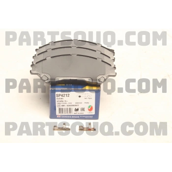 Fren Balatası Ön . Japon Vıtara (Ly) : Sx4 S-Cross (Jy) 13- 1.4 T1.6:1.6 Ddis 15- (Oem No: 55810-61M01)