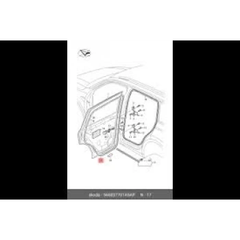 Kapı Fıtılı Ön Sol Vw Kodıaq Bm 17- (Oem No: 565837701A)
