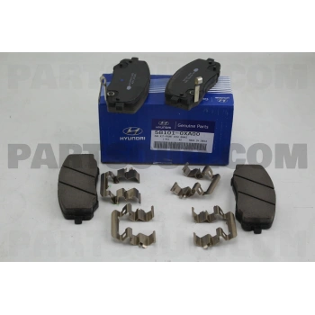 Fren Balatası Ön Dısk : Gdb3510 Kore I10/I20/Pıcanto Benzın-Dızel 2008-2014 (Oem No: 581010Xa00)