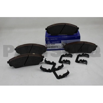 Fren Balatası Ön Dısk : Gdb3418 Kore H1/Carnıval Dızel 2008- (Oem No: 581014Ha50)