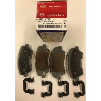 Fren Balata Accent 11Sonrası Blue / Elantra 11Sonrası  / İ30 12-18 / İ20 14-16 / Elantra 16Sonrası Yay Delikli Ön Eco (Oem No: 58101-A7A01)