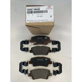 Fren Balata Accent 11-18 Blue / Elantra 11-20 / İ30 12-16 / İ20 14-21 / Rıo 12Sonrası / Ceed / Soul / I-40 Dısk Arka (Oem No: 58302-1Wa35)