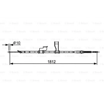 El Fren Telı Arka Sol Dısklı Fren Kore I10 Benzın-Dızel 2008- (Oem No: 597600X300)