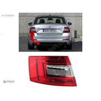 Stop Lambası Octavia 13-17 LedLi Sol (Oem No: 5E5945111A)