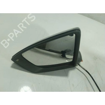 Ayna Dış Dikiz Leon 13Sonrası Elektrikli, Isıtmalı, Astarlı, Katlanır Sol (Vıewmax) (Oem No: 5F1857507P9B9)
