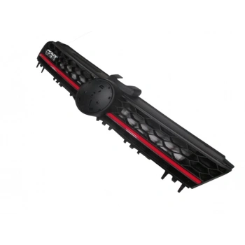 Volkswagen Golf- 7- 13/17; Ön Panjur Siyah Kırmızı Çıtalı (Gtı) (Tw) (Oem No: 5G0853651Ajbtu)