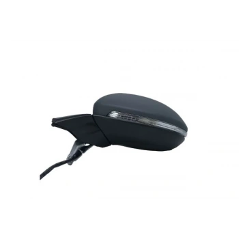 Vw Golf7 Elektirikli Katlanır Ayna 13-Den İtibaren; Astarlı Yan+Alt Sinyalli Kornoktalı Sol9Pın 5G1857507Bf9B9 (Oem No: 5G1857507Bf9B9)