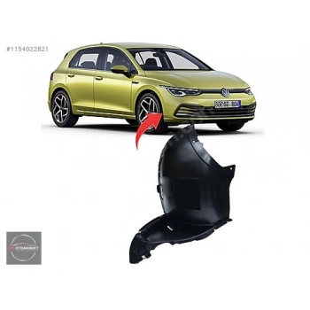 Çamurluk Davlumbazı Golf 8 20Sonrası Önün Önü Sağ (Oem No: 5H0805912H)