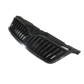 Skoda Fabıa- 10/15; Ön Panjur Petekleri Siyah (Nikelaj Çıtalı) (Tw-Y) (Oem No: 5J0853668)