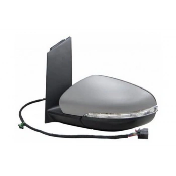 Vw Touran Elektrikli Katlanır Ayna 09/15 Astarlı Kör Noktalı Yan+Alt Sinyalli Sol 5K0857538Gru (Oem No: 5K0857538Gru)