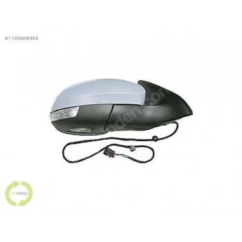 Dıs Dıkız Aynası Sag Elektrıklı Katlanır Isıtmalı Astarlı Sınyallı Alt Aydınlatmalı Hafızalı Vm-383Ne Vw Tıguan Bm 07- (Oem No: 5N1857508R)