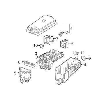 Sıgorta Kutusu Kapagı Vw Golf7-A3-Jetta-Leon Bm 13- (Oem No: 5Q0937132D)