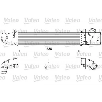 Turbo Radyatörü (Intercooler) Logan I 04-12 / 1.5 Dcı Brazıng (Oem No: 6001548727)