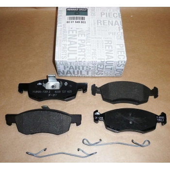 Fren Balatası Ön Renault Logan/Mcv 1.5-1.6 07- (Oem No: 6001549803)