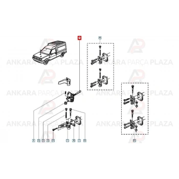 Kapı Gergisi Express Ön Sağ-Sol (Oem No: 6006003653)