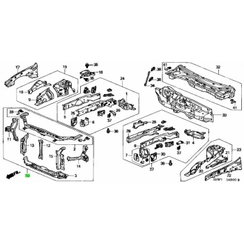 Panel Cıvıc Ön 01-03 (Oem No: 60400-S5D-A00Zz)