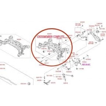 Travers Elantra 21Sonrası Ön (Oem No: 62405-Aa000)