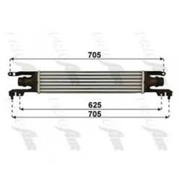 Turbo Radyatörü 450X97X52 Opel Corsa D Z13Dtj Z13Dth A13Dtc A13Dte A13Dtr 07- (Oem No: 6302080)